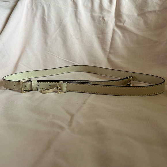 Kate Spade Basket Bag Leo Houston Street Two-Tone Cream and Plum Style No. 4578 - Picture 10 of 12